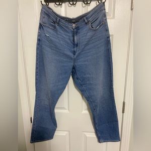 American Eagle straight leg mom jeans